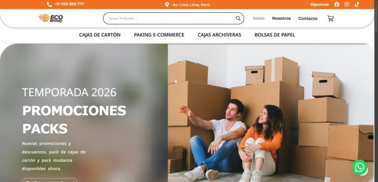 Cajas de Cartón Personalizadas en Lima _ ECOBRAND
